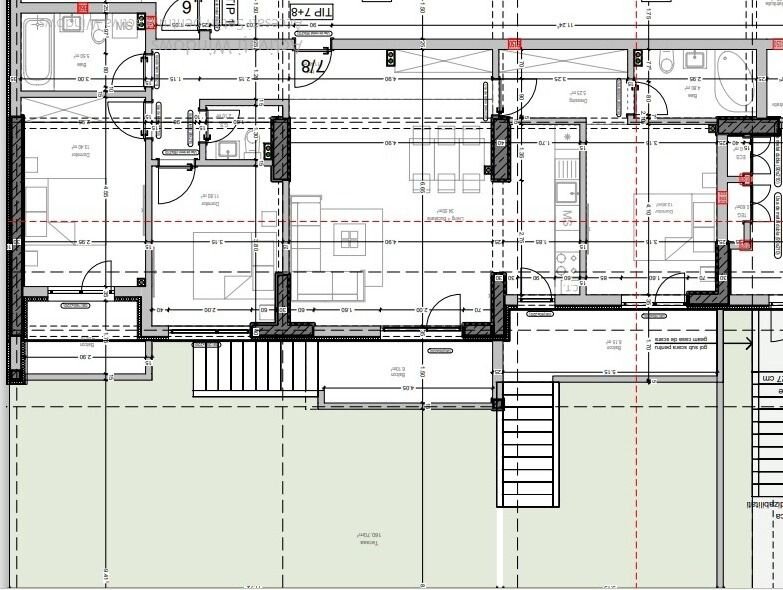 Popesti-Leordeni, apartament 4 cam. cu gradina, fix langa metrou.